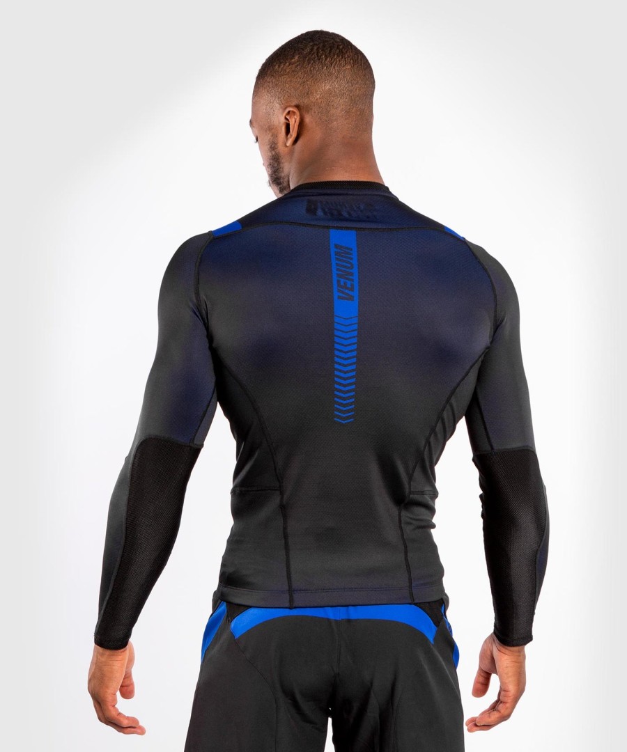 rashguard venum nogi 3.0 s dlouhým rukávem - černomodrý