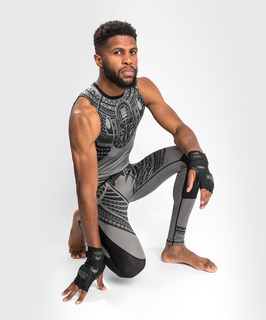 venum nakahi rashguard – bez rukávů – šedá