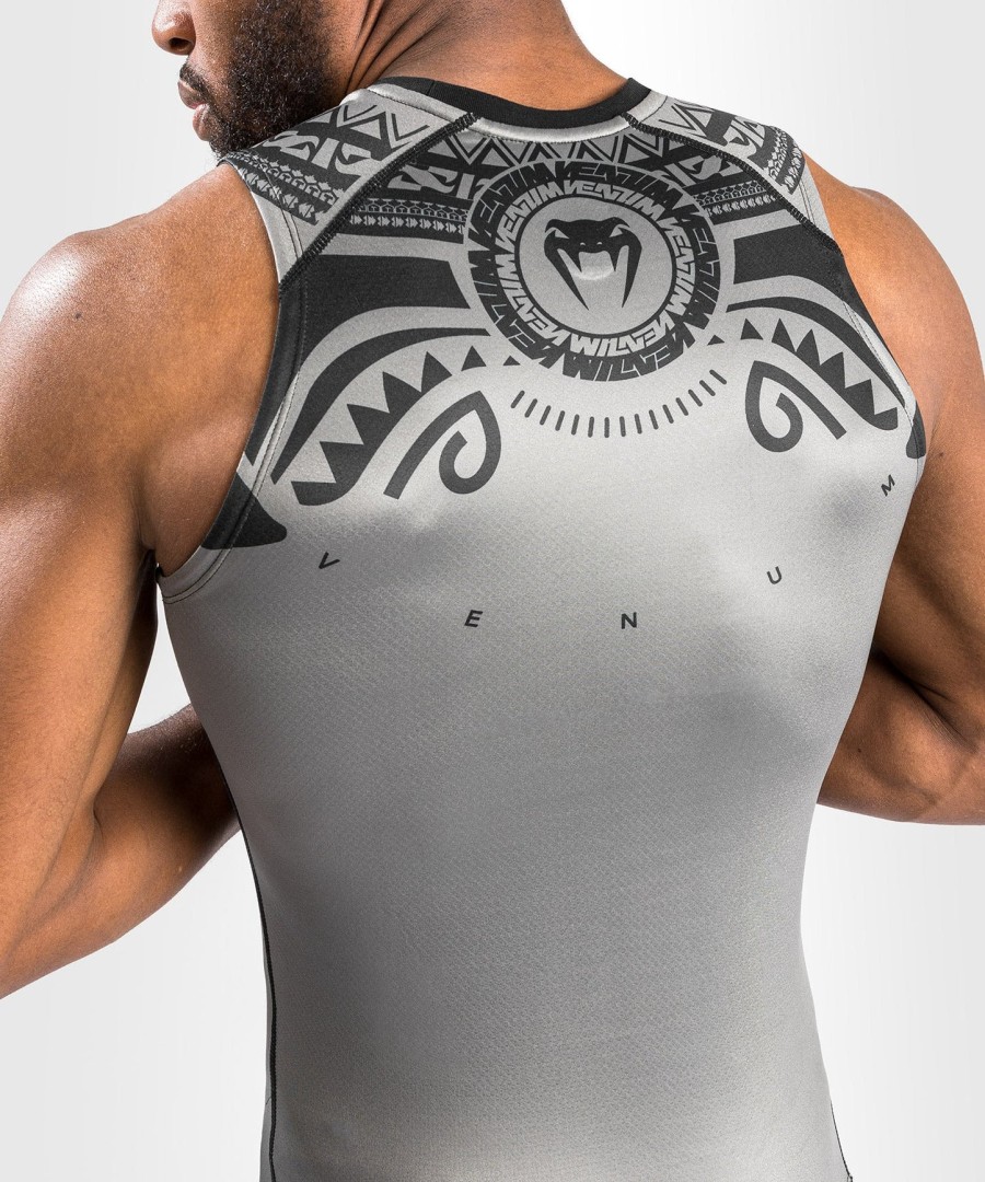 venum nakahi rashguard – bez rukávů – šedá