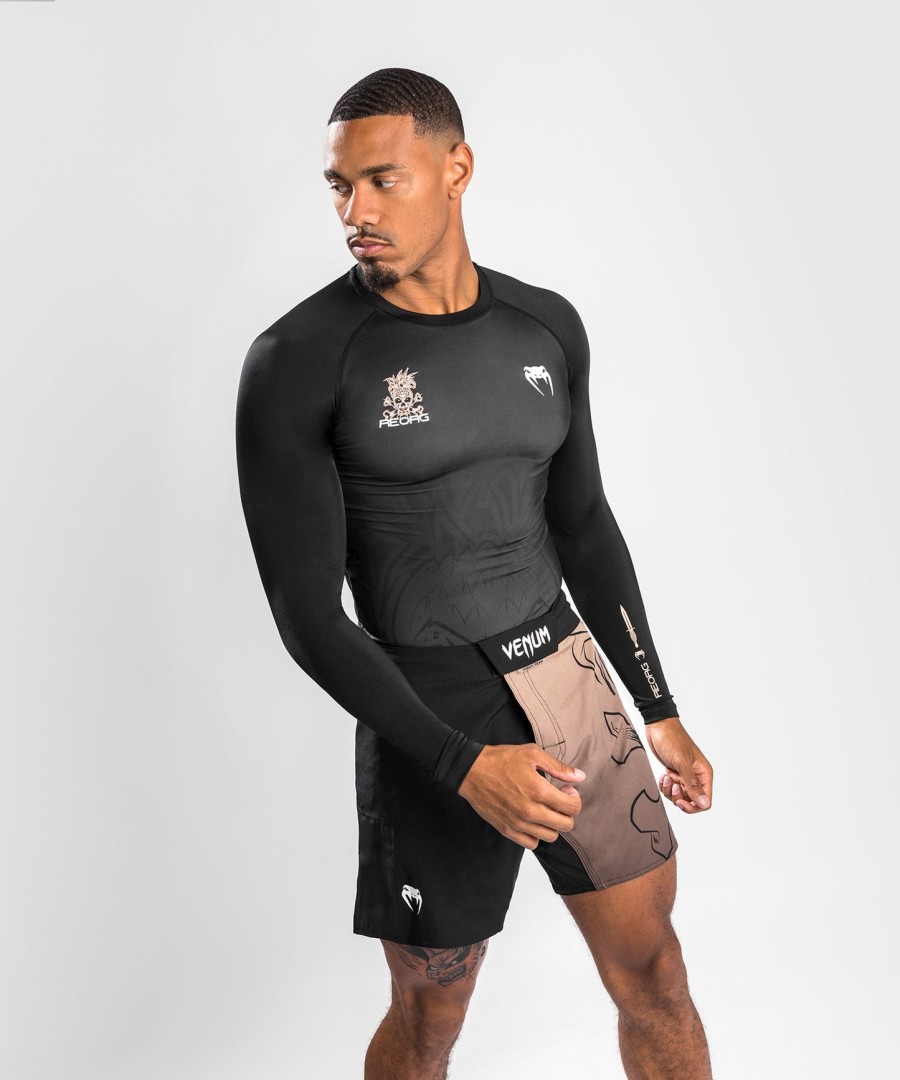 dlouhé rukávy venum reorg rashguard - černé