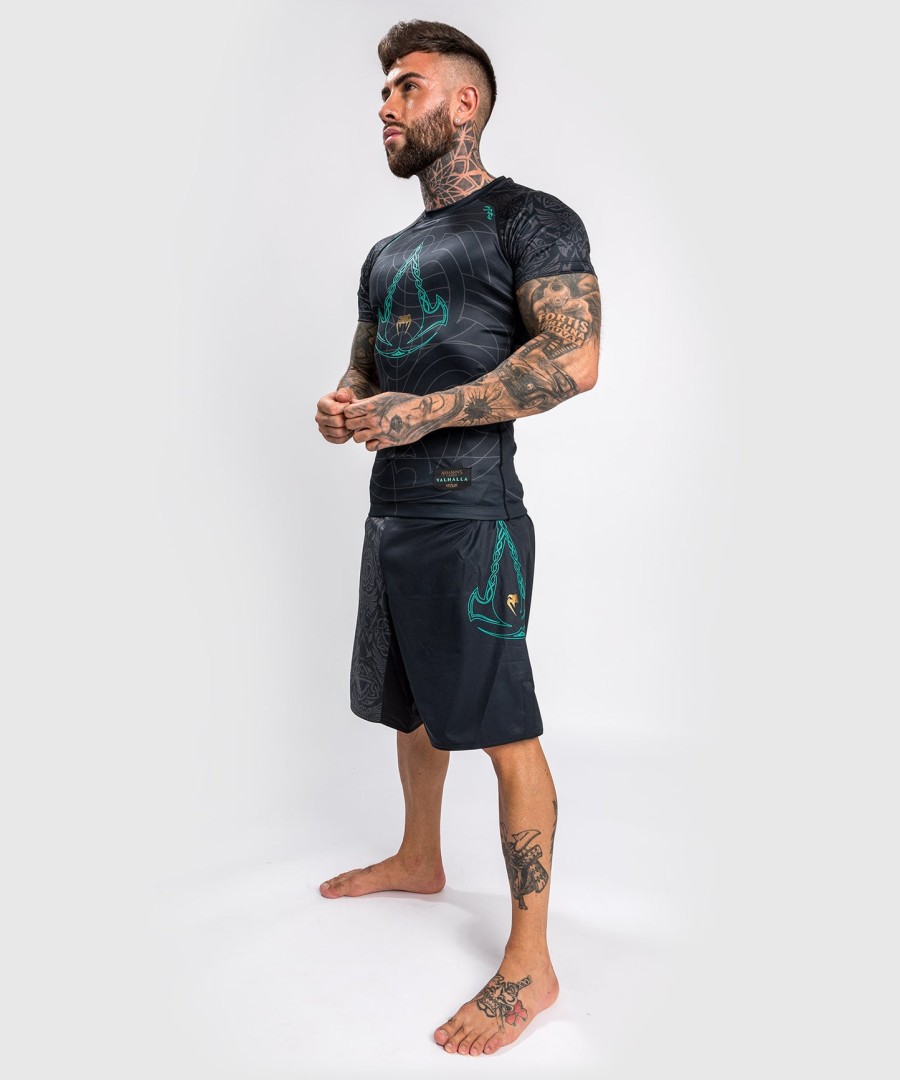rashguard venum assassin creed reloaded - krátký rukáv - černý