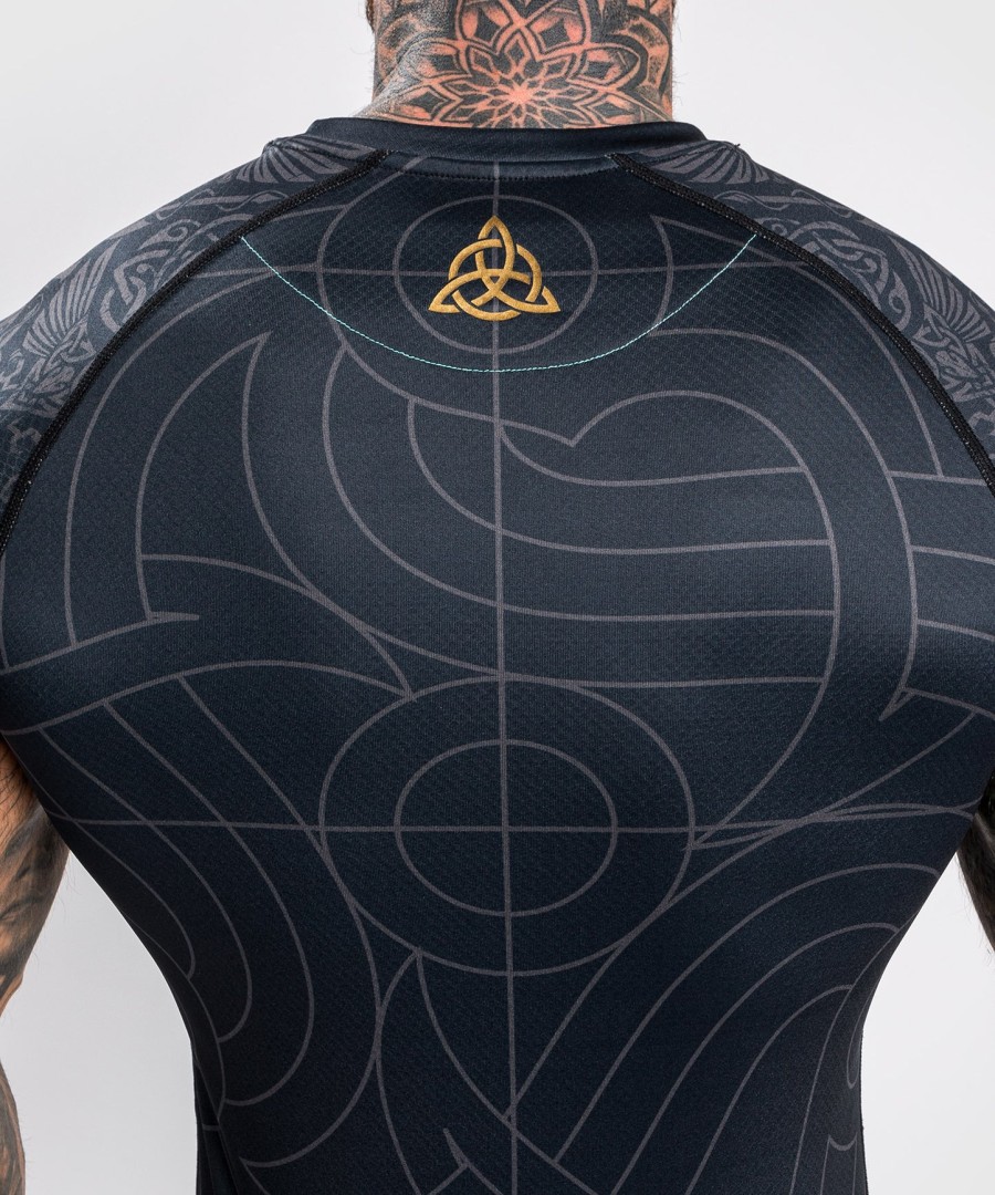 rashguard venum assassin creed reloaded - krátký rukáv - černý