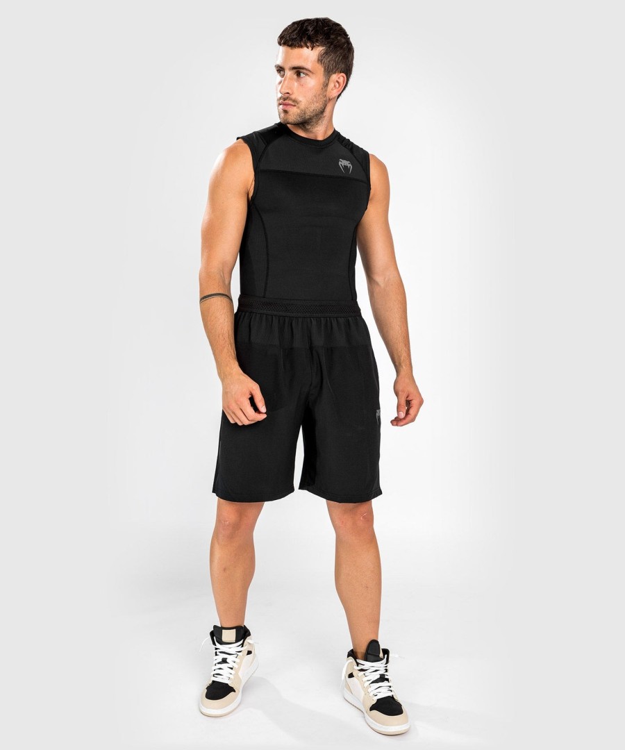 rashguard venum g-fit air bez rukávů - černý