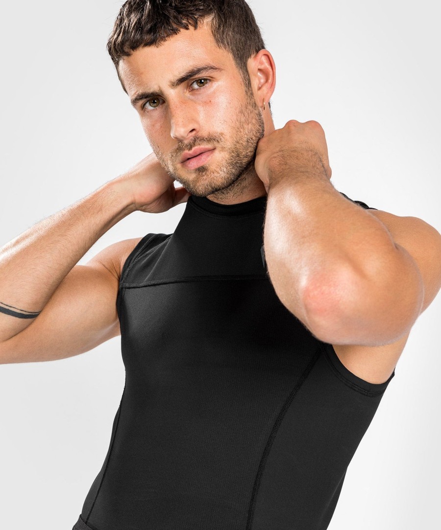 rashguard venum g-fit air bez rukávů - černý