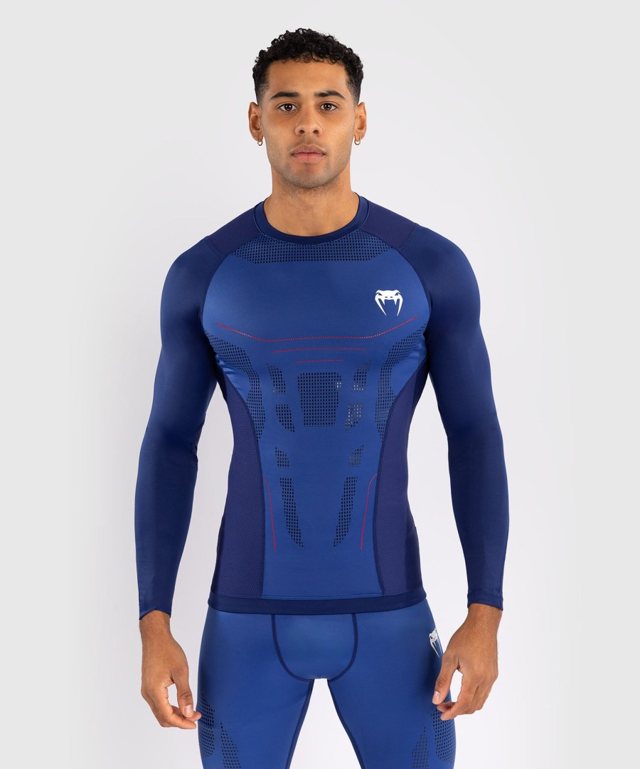 rashguard s dlouhým rukávem venum technical 3.0 - nočně modrá