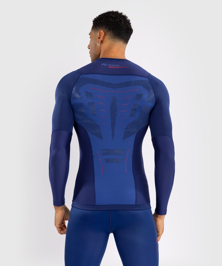 rashguard s dlouhým rukávem venum technical 3.0 - nočně modrá