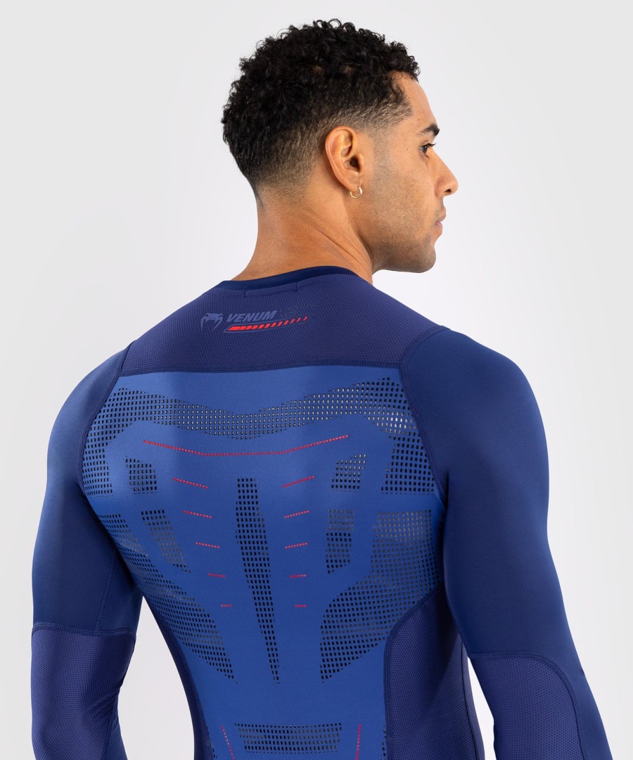 rashguard s dlouhým rukávem venum technical 3.0 - nočně modrá