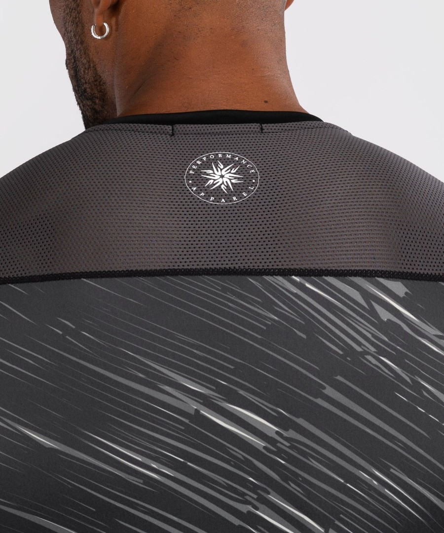rashguard s dlouhým rukávem venum rapid - černýstorm grey