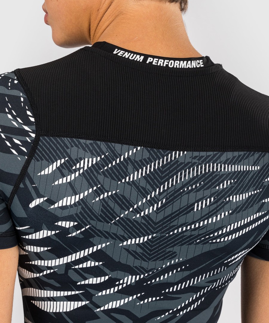 dámský rashguard ufc fusion by venum authentic fight night performance s krátkým rukávem - černý