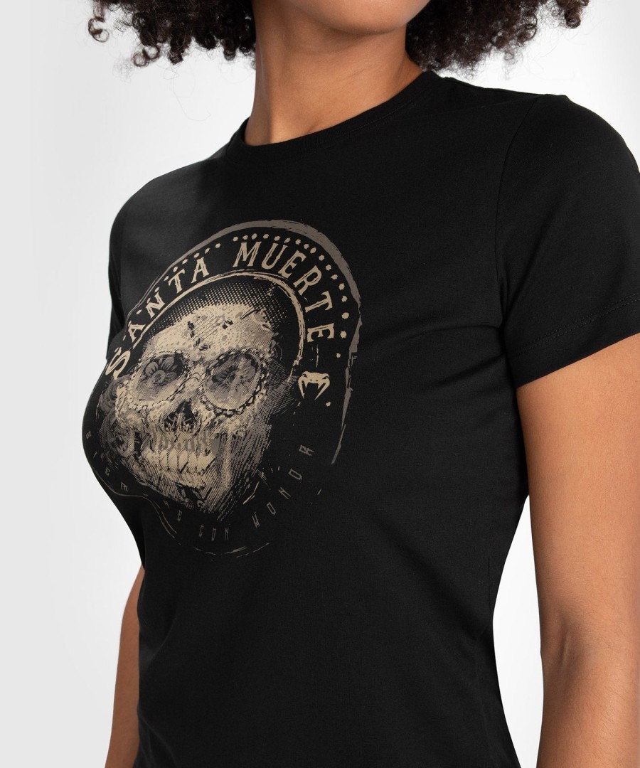 tričko santa muerte dark side venum woman - černohnědé