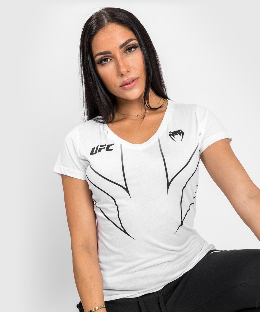 replika dámského trička ufc venum fight night 2.0 - bílá