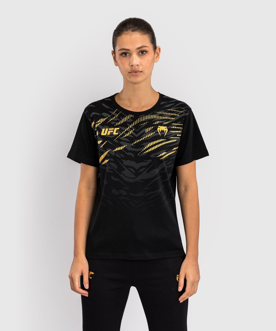 replika dámského trička s krátkým rukávem ufc fusion by venum - champion