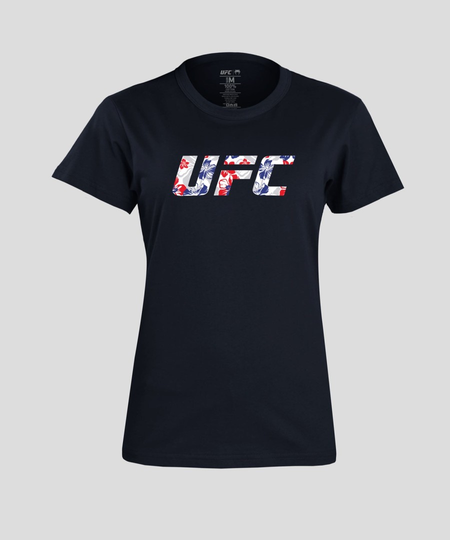 dámské tričko ufc unrival by venum navy max holloway