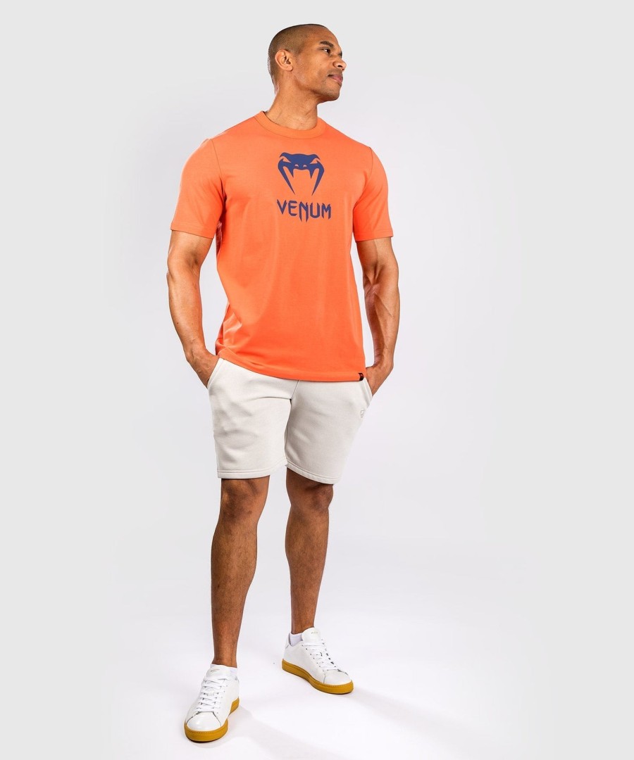 tričko venum classic - oranžovétmavomodré