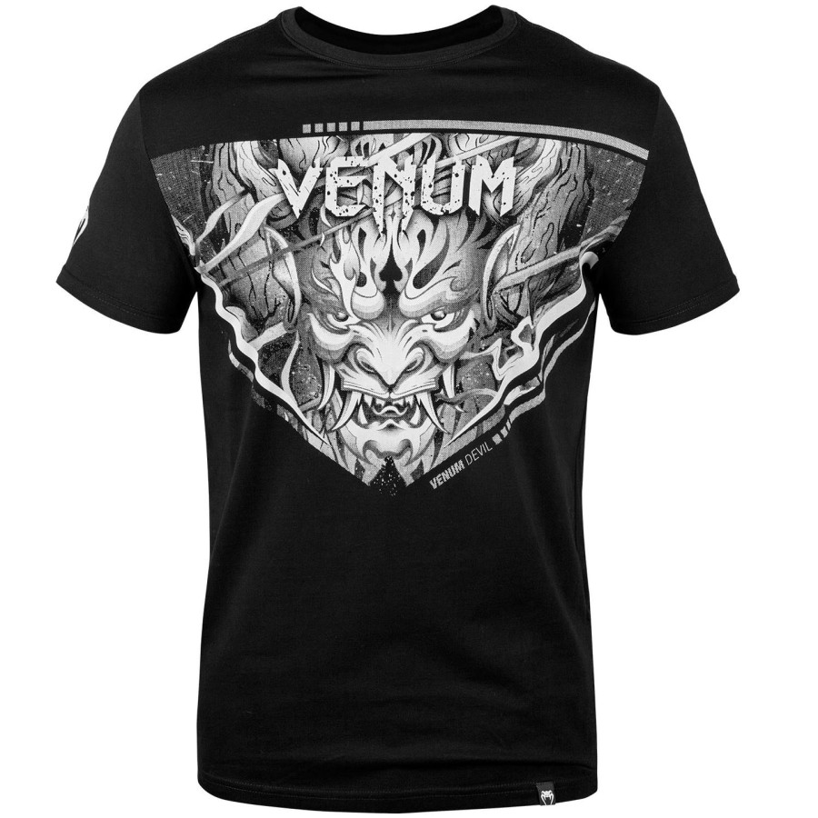 tričko venum devil - bíléčerné