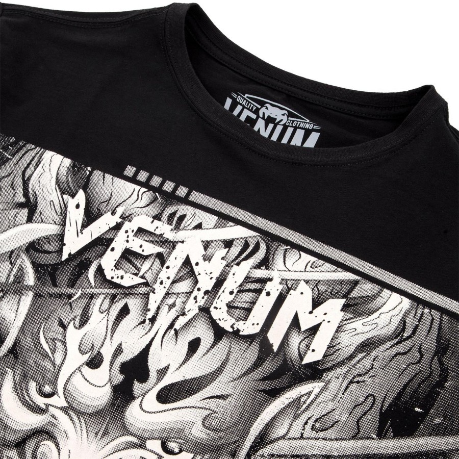 tričko venum devil - bíléčerné