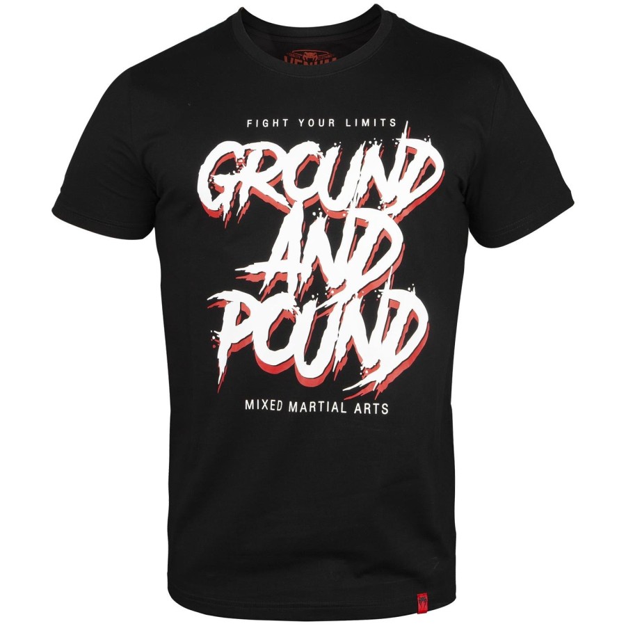 tričko venum ground and pound - černé