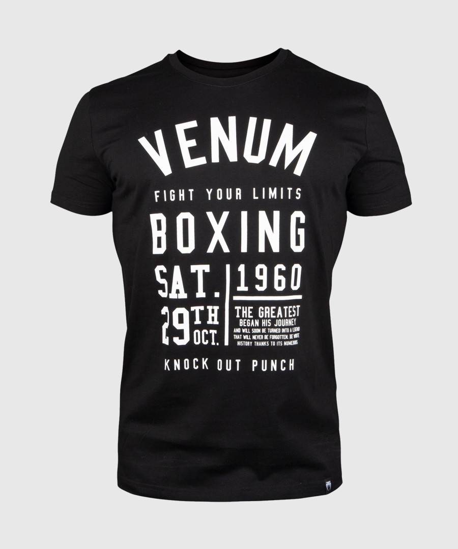 tričko venum knock out - černé