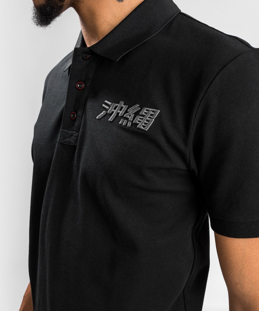 venum okinawa 3.0 polo - černáčervená