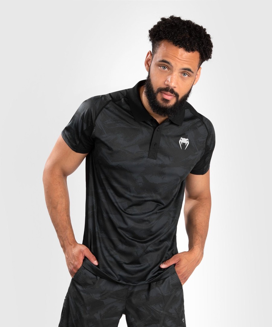 polo tričko venum electron 3.0 - černé