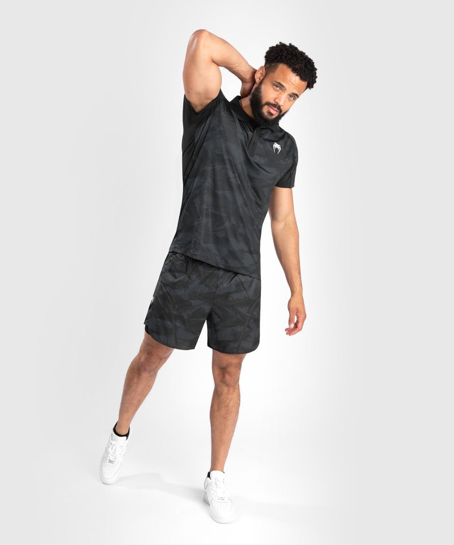 polo tričko venum electron 3.0 - černé