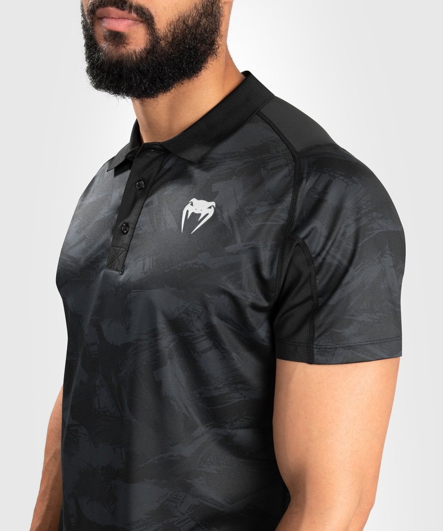 polo tričko venum electron 3.0 - černé