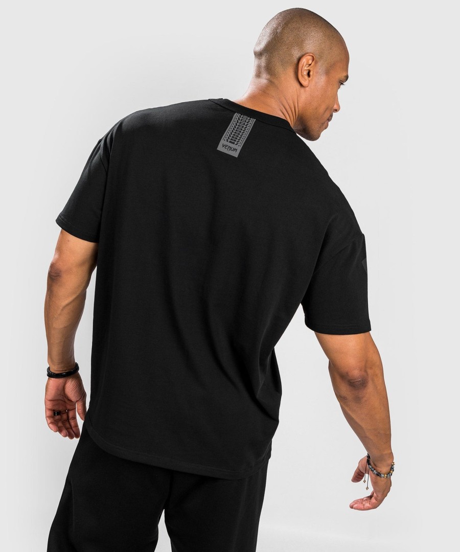 tričko venum connect xl - oversize střih - černé