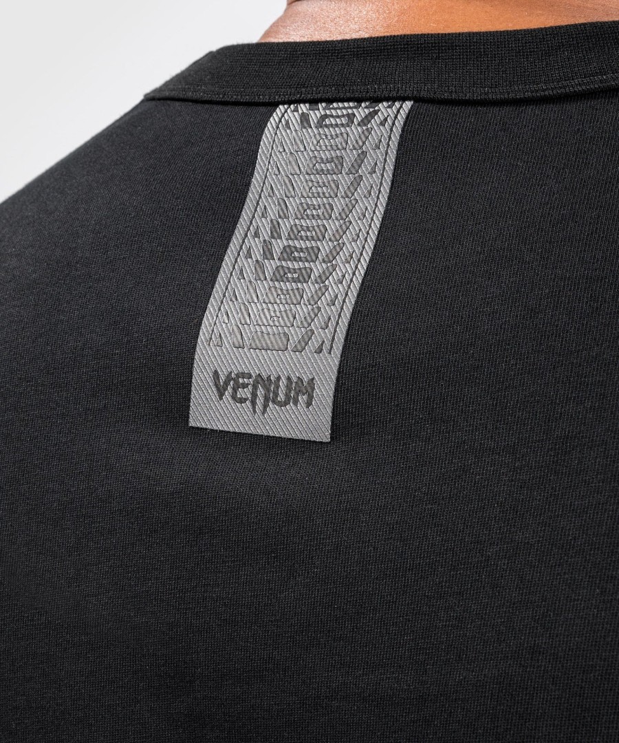 tričko venum connect xl - oversize střih - černé