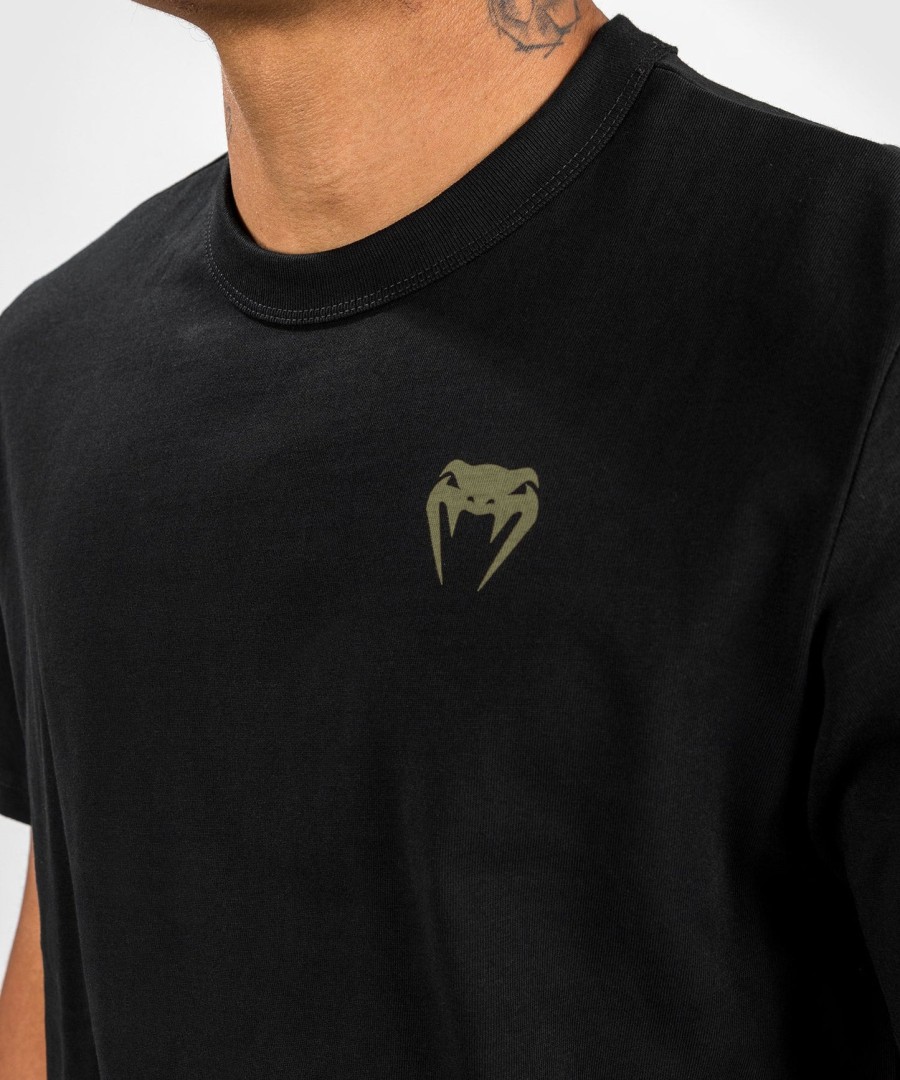 tričko venum fangs - regular fit - Černé
