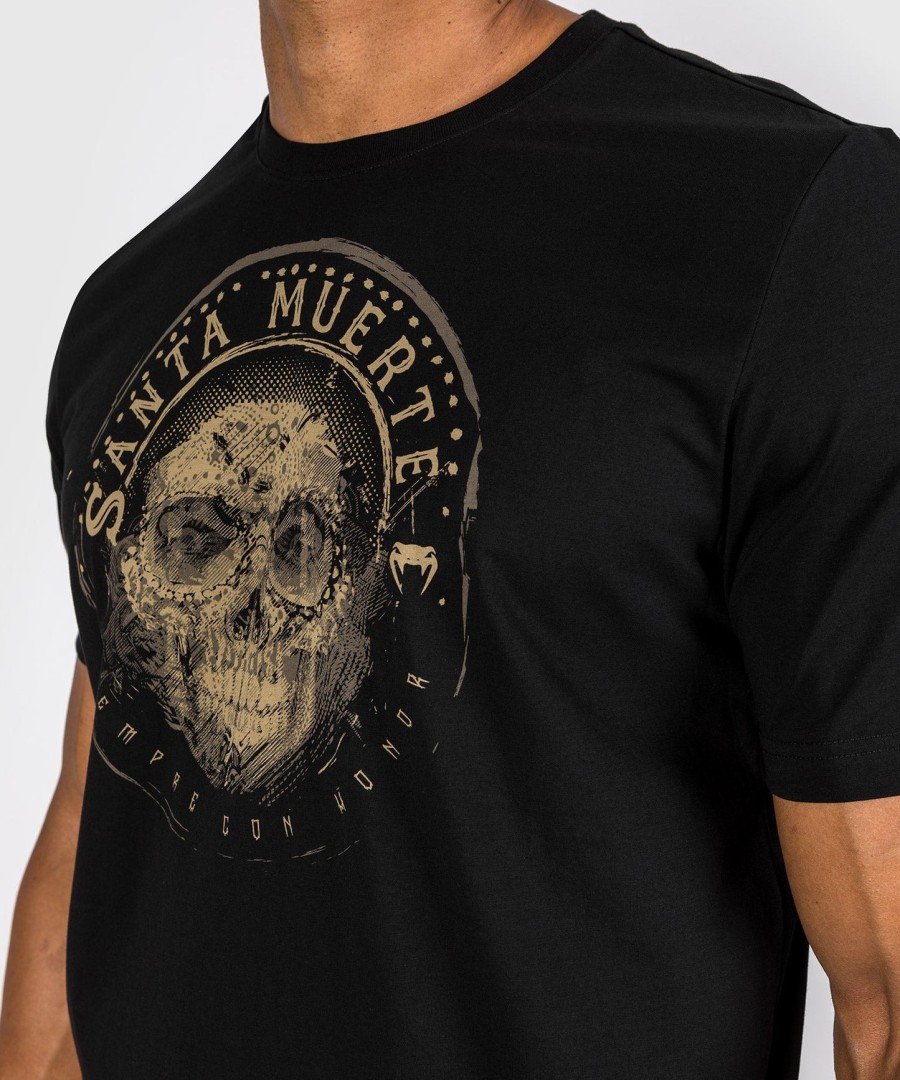 venum santa muerte dark side - tričko - Černéhnědé