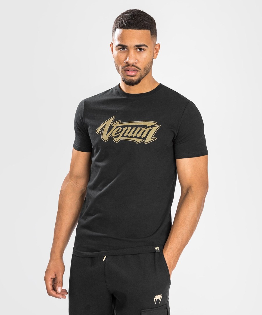 tričko venum absolute 2.0 - adjusted fit - Černozlaté