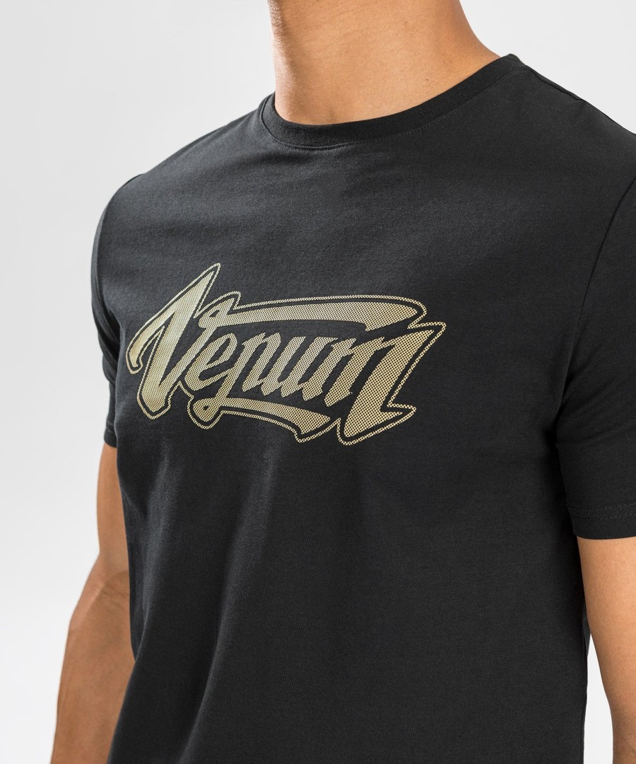 tričko venum absolute 2.0 - adjusted fit - Černozlaté