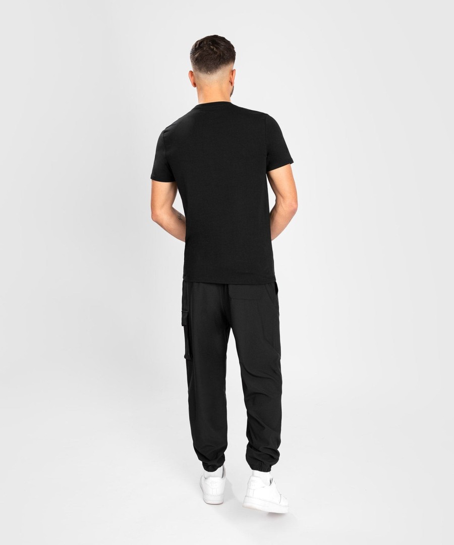 tričko venum absolute 2.0 - adjusted fit - Černostříbrné