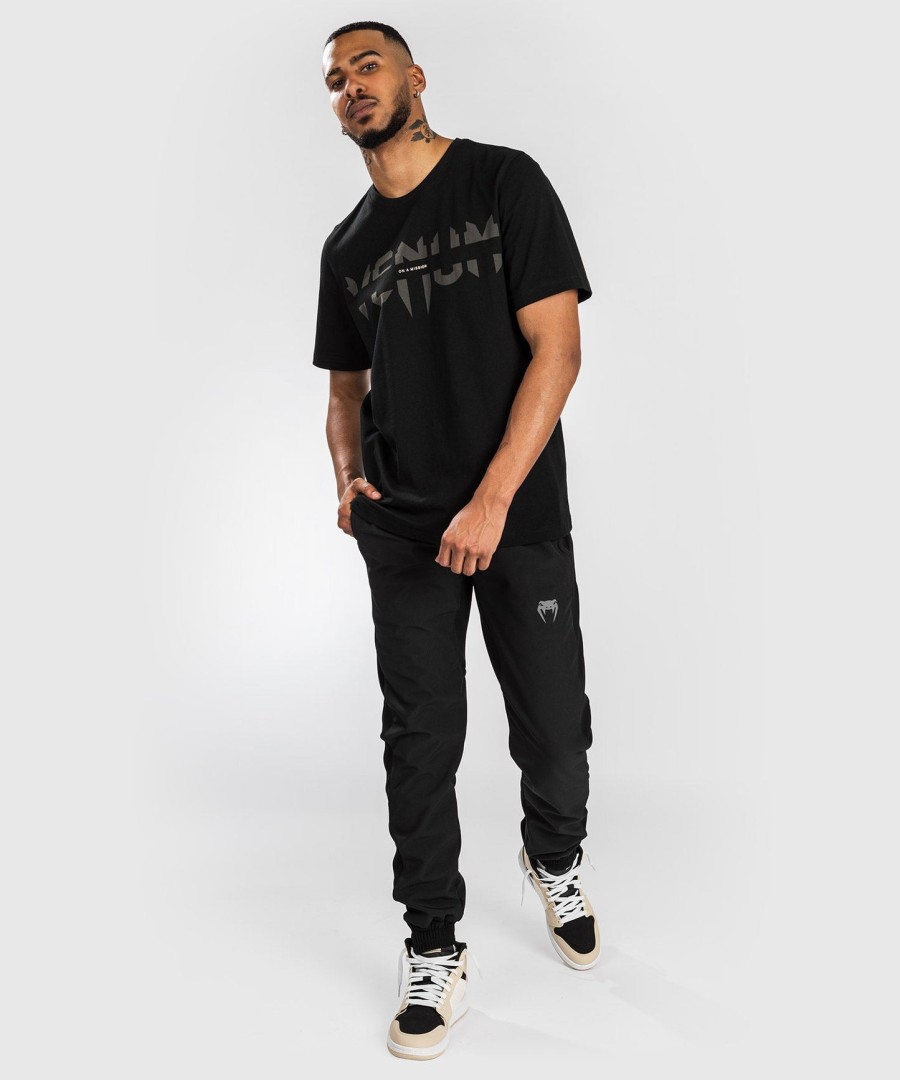 tričko venum on mission - regular fit - Černé
