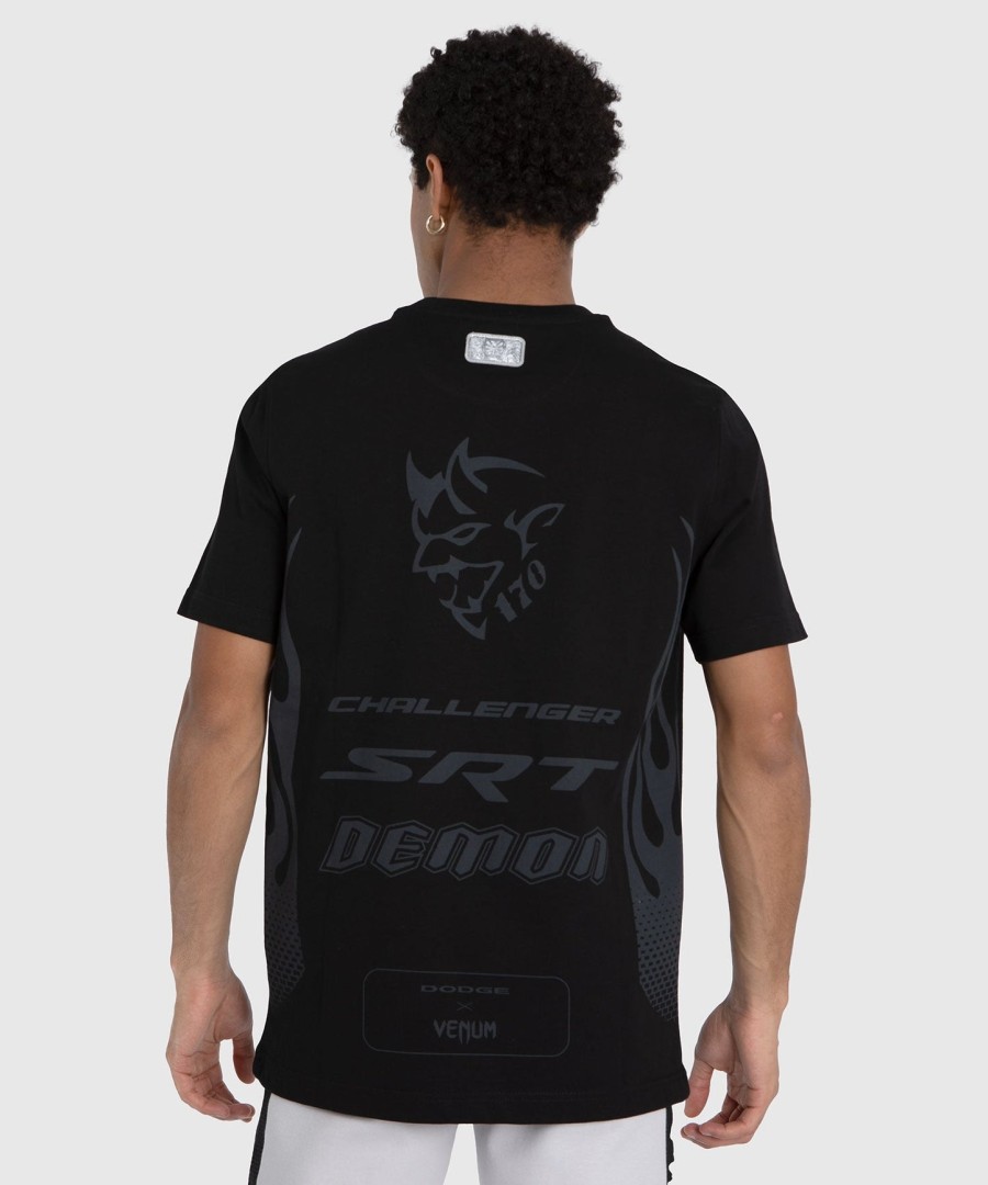 pánské tričko venum x dodge demon 170 - černé