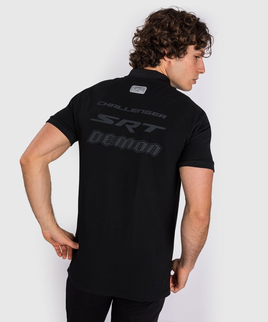 pánské polo tričko venum x dodge demon 170 - černé