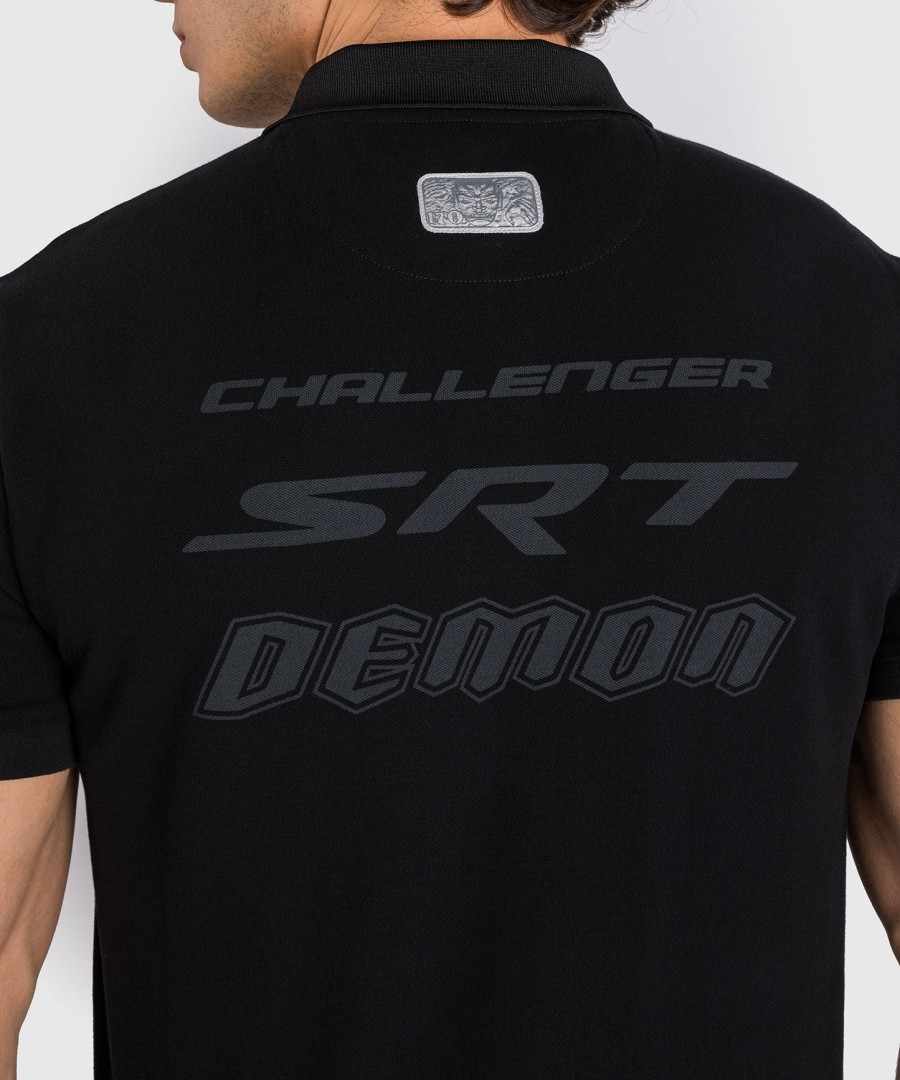 pánské polo tričko venum x dodge demon 170 - černé