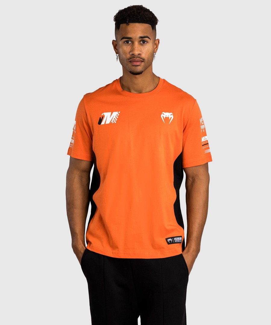 tričko venum motorsport - mandarinkové