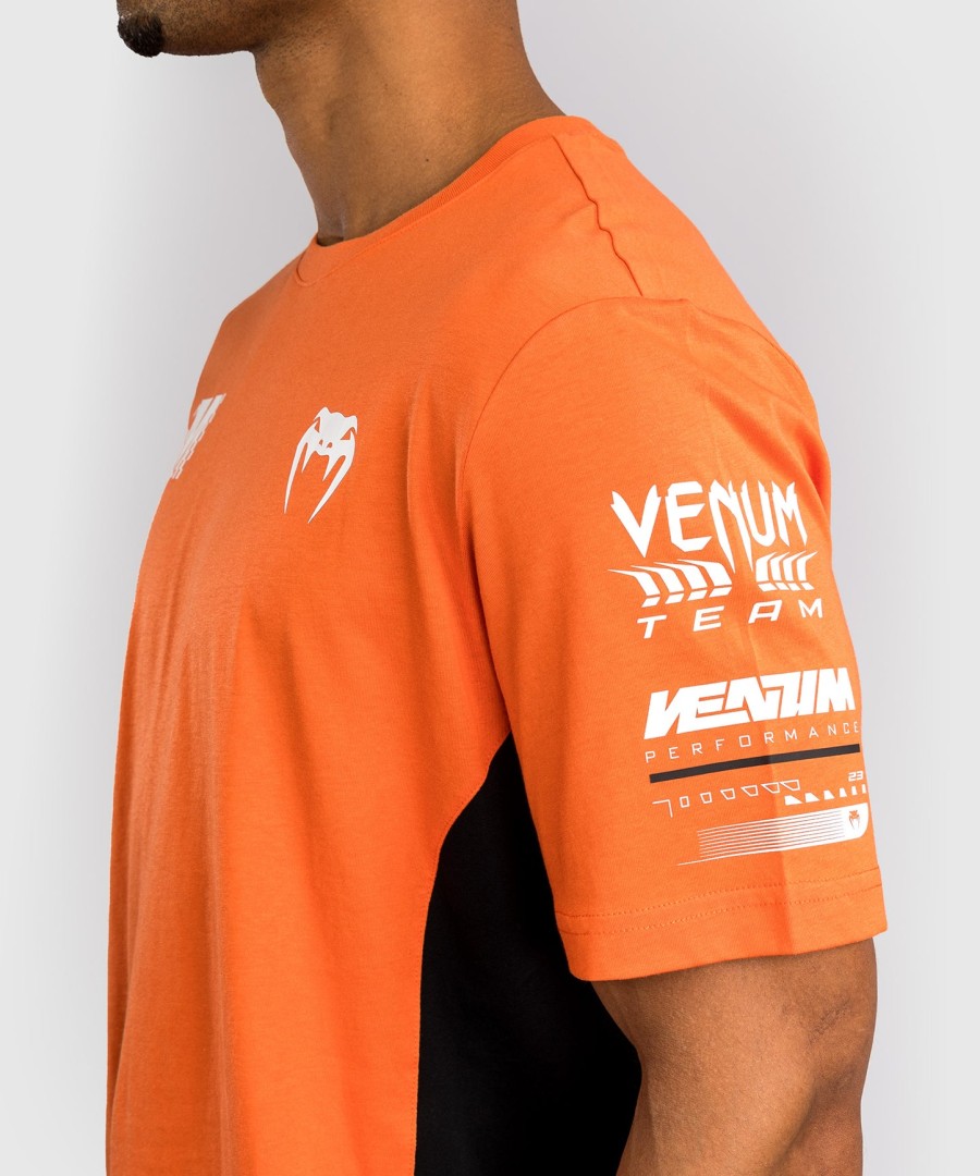 tričko venum motorsport - mandarinkové