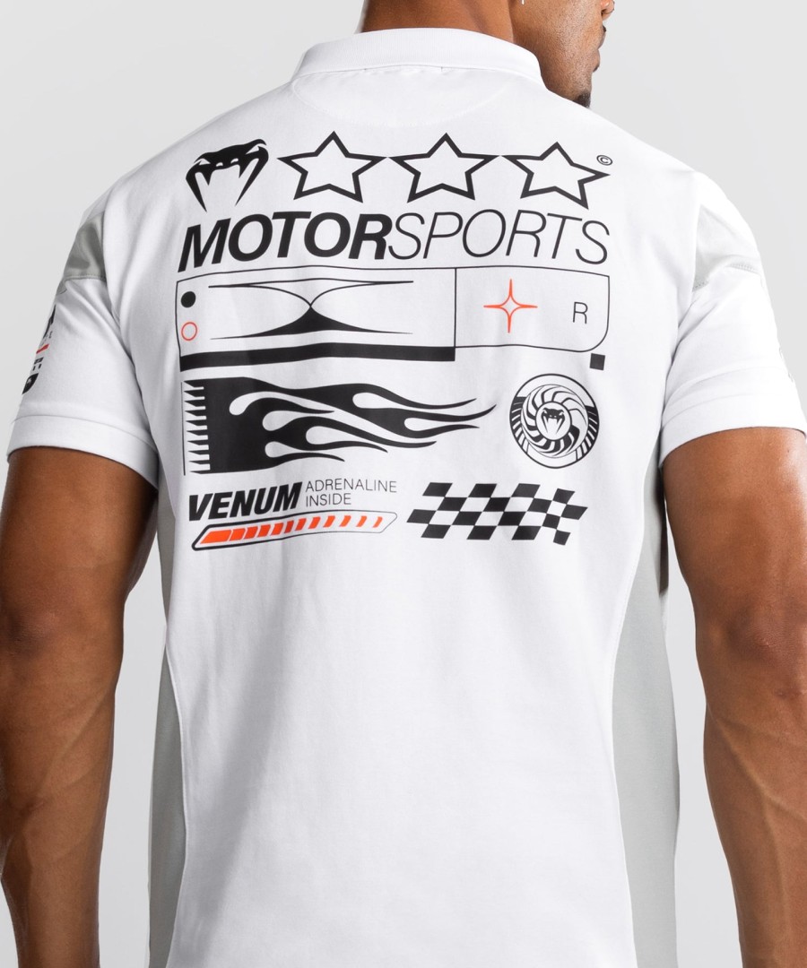 bavlněné polo tričko venum motorsport - sněhurka