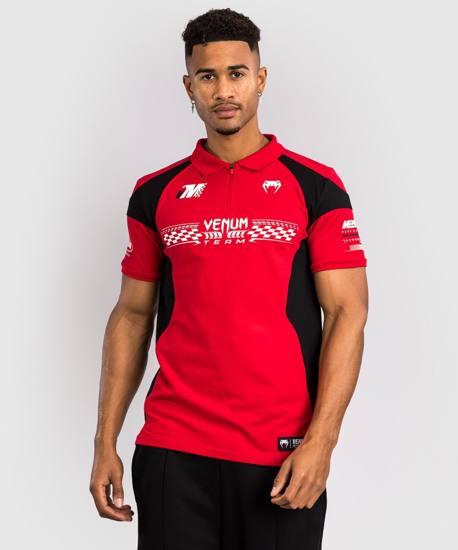 bavlněné polo tričko venum motorsport - závodní červená