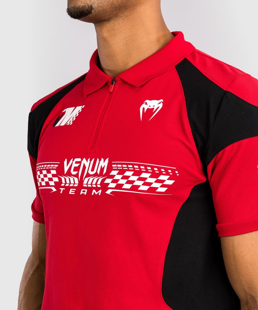 bavlněné polo tričko venum motorsport - závodní červená