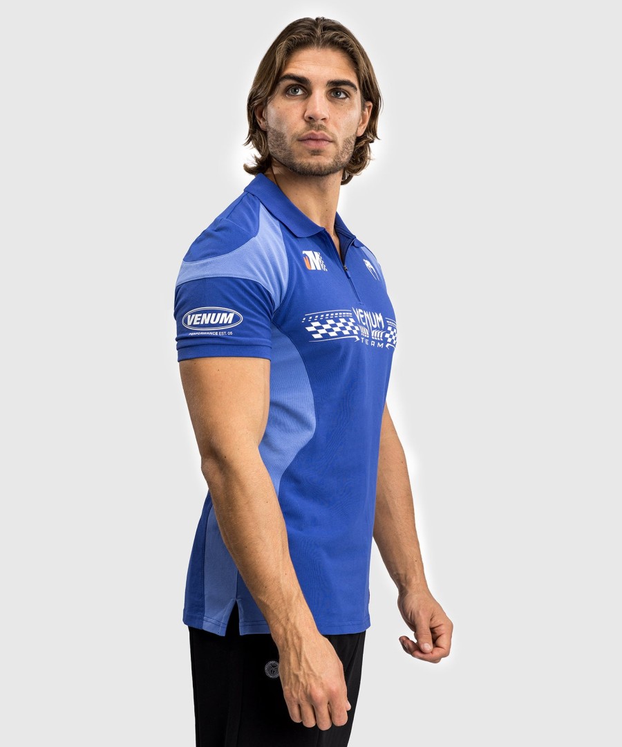 venum motorsport cotton polo - royal blue