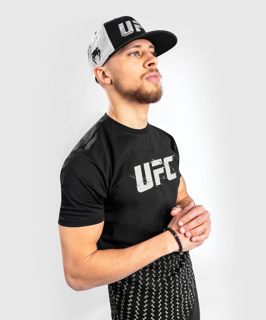 pánské tričko s krátkým rukávem ufc venum authentic fight week 2.0 - černé