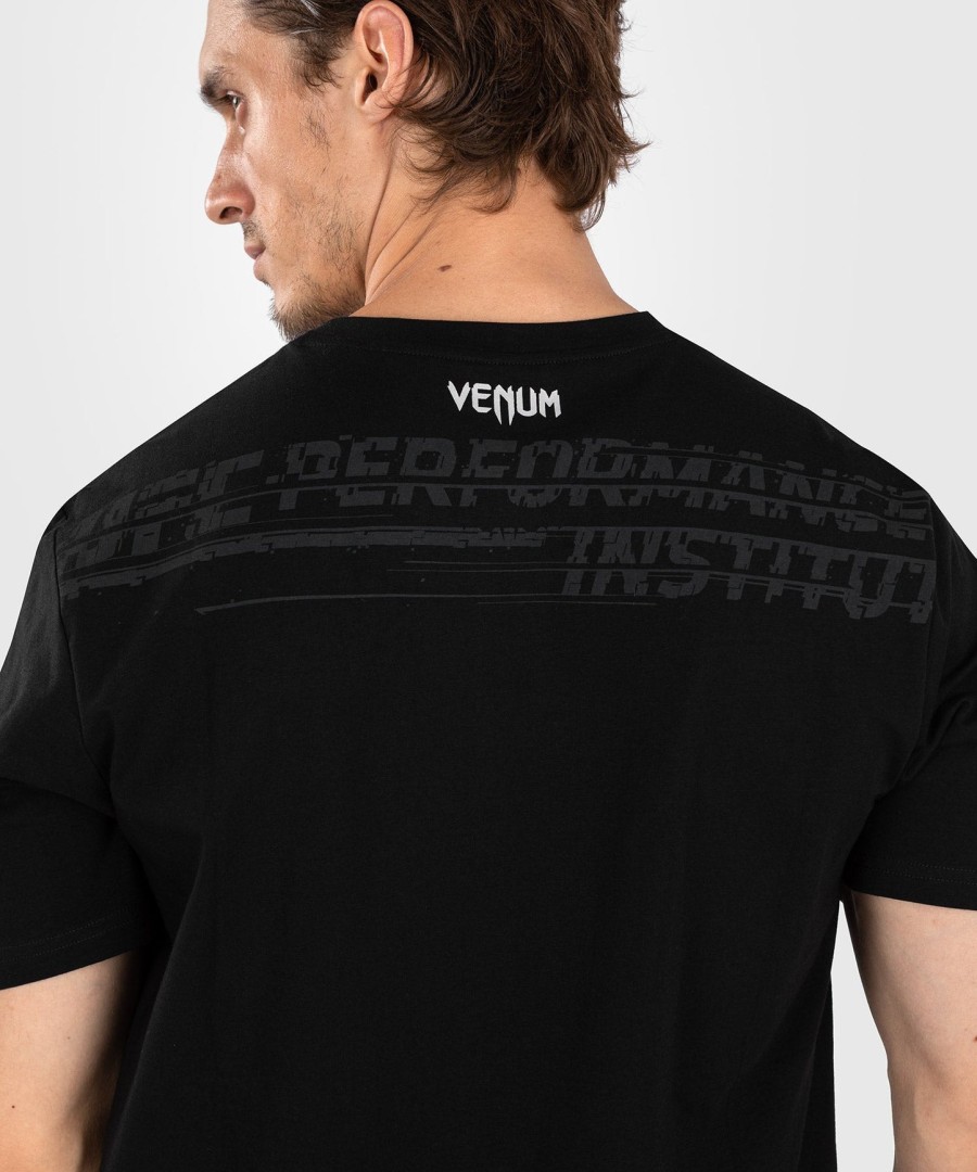 pánské tričko ufc venum performance institute 2.0 - černéčervené