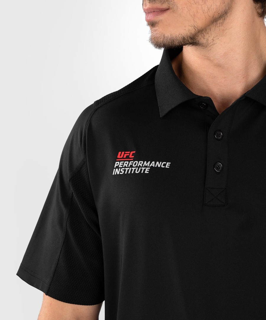 pánské polo tričko ufc venum performance institute 2.0 - černo-červené