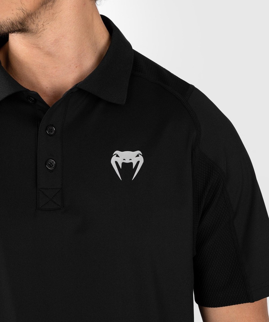 pánské polo tričko ufc venum performance institute 2.0 - černo-červené