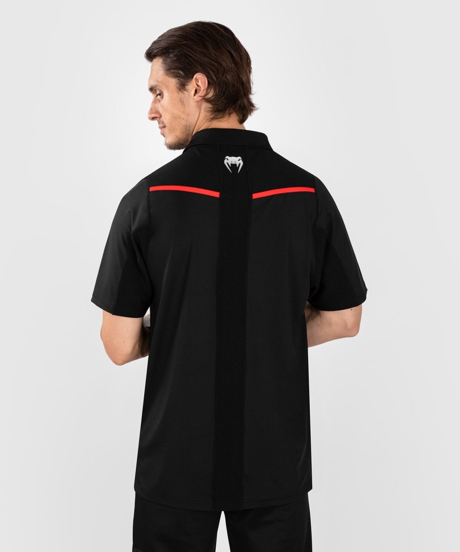 pánské polo tričko ufc venum performance institute 2.0 - černo-červené