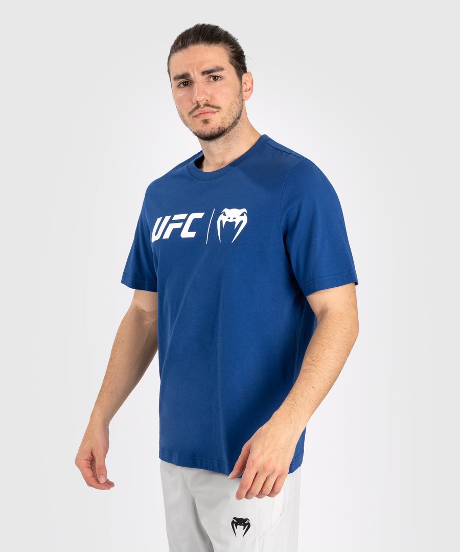 tričko ufc venum classic - tmavě modrébílé