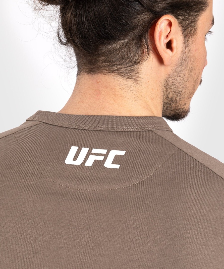 pánské tričko s dlouhým rukávem ufc adrenaline by venum fight week - bronzové